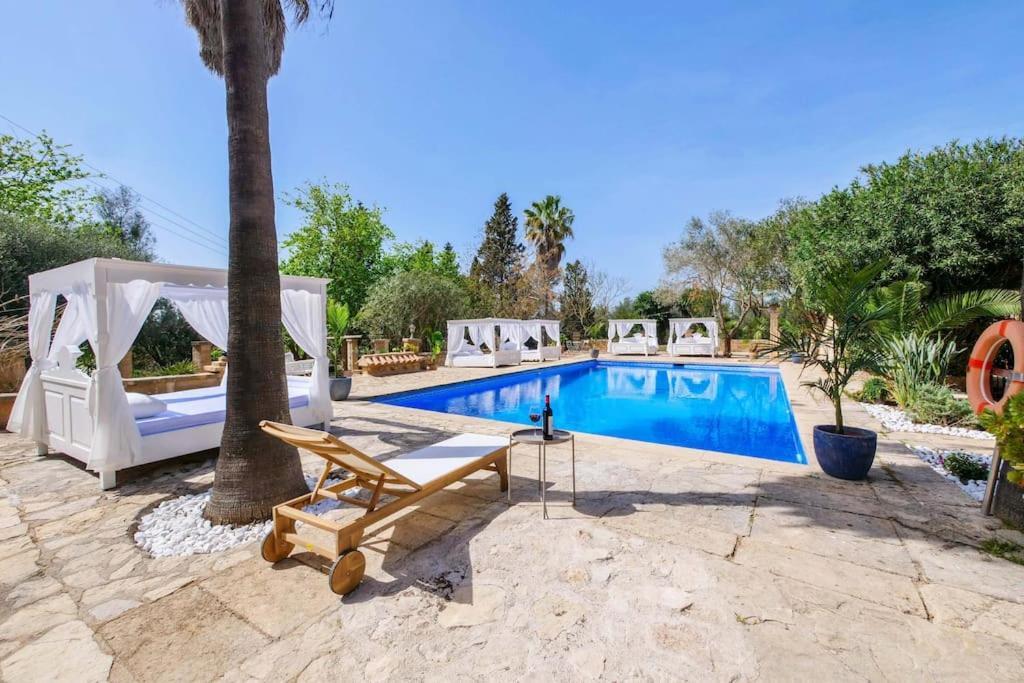 Apartment Patxo,absolute Erholung , Stilvoll,xxl Pool, Wifi, Manacor (Mallorca)